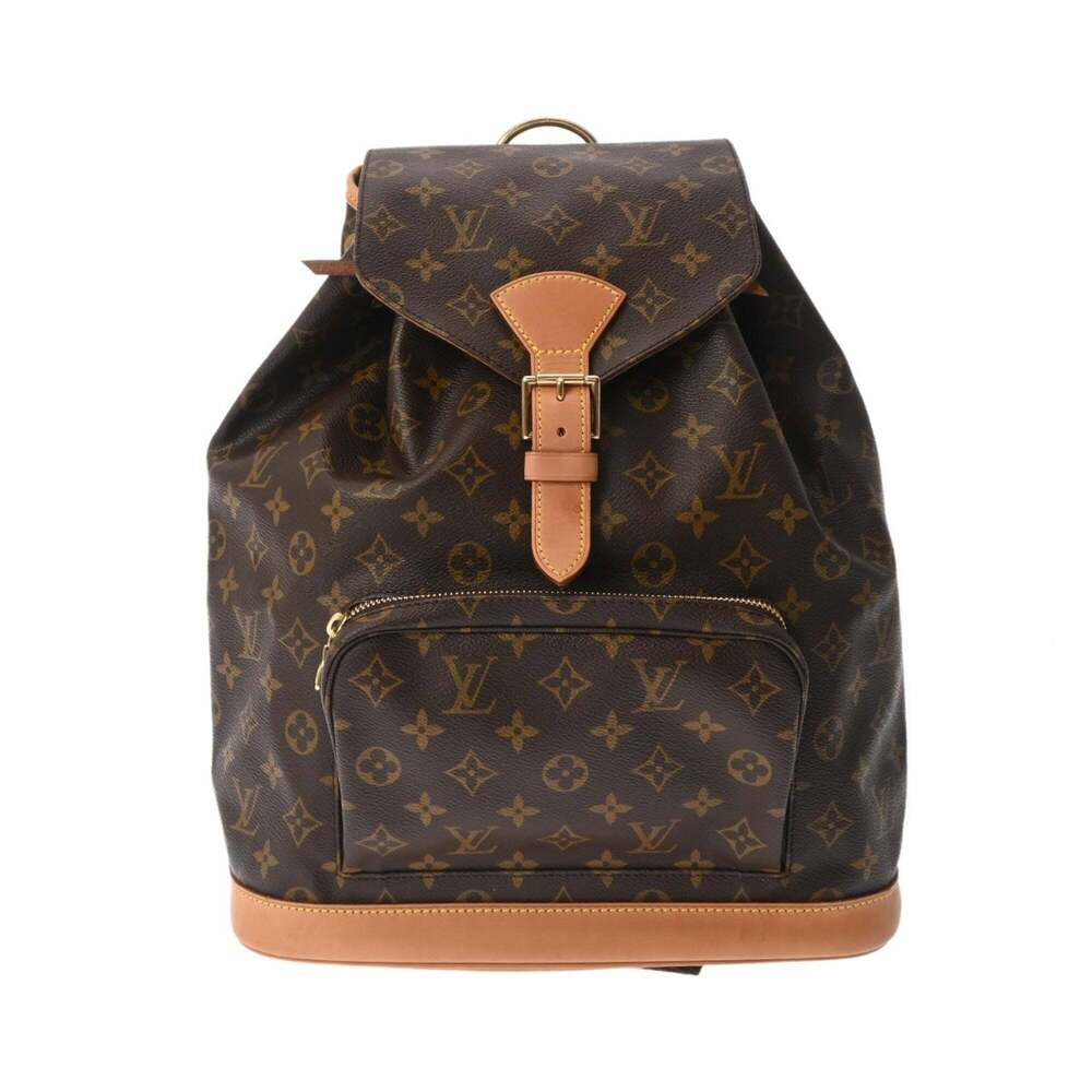 LOUIS VUITTON Authentic Brown Monogram Canvas Bac… - image 2